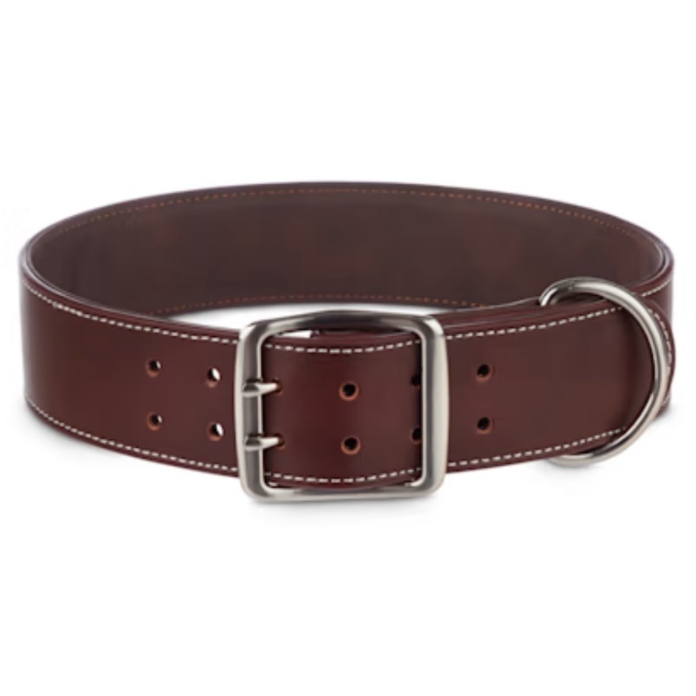 NWT YOULY Leather X Large dog collar XXL/XXXL